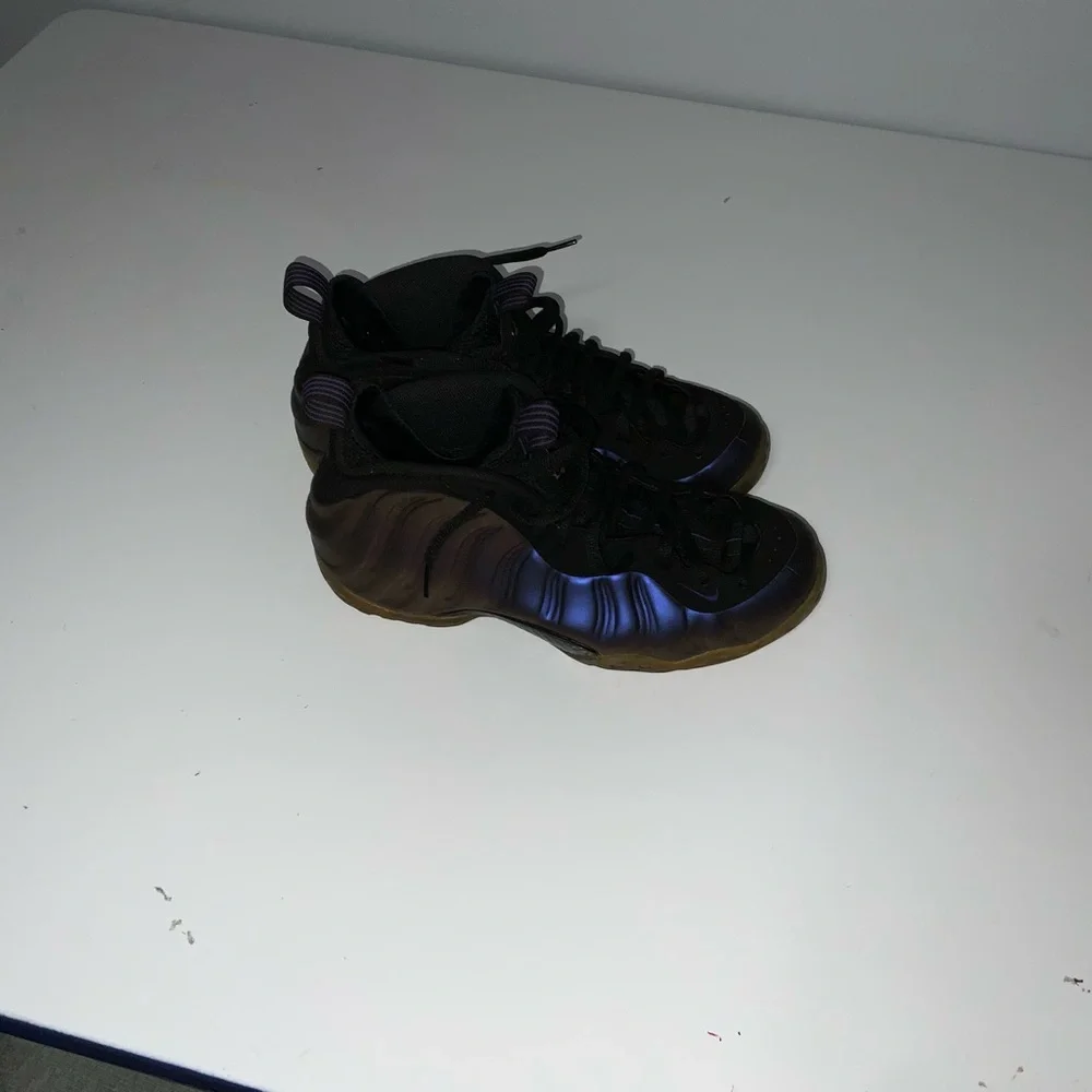 Nike Black and Purple Athletic Shoes - Picture 1 of 5